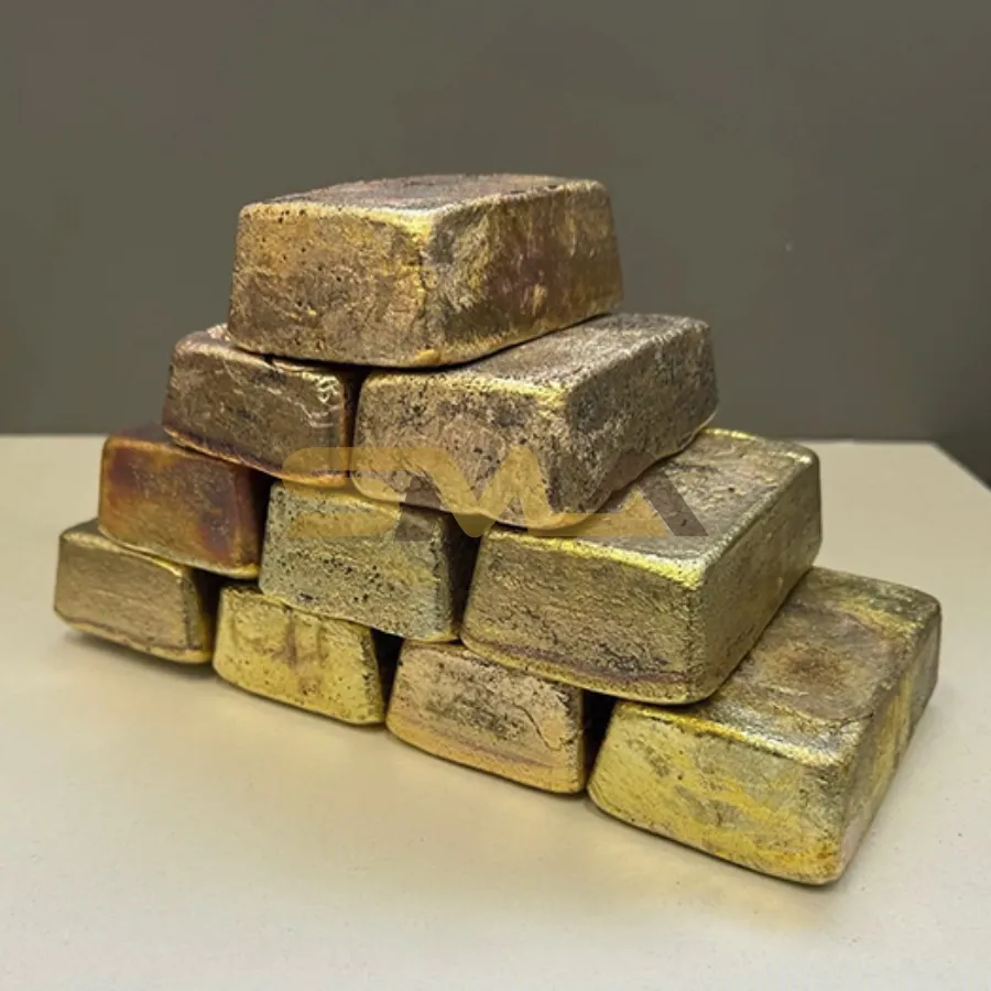 Brass ingots