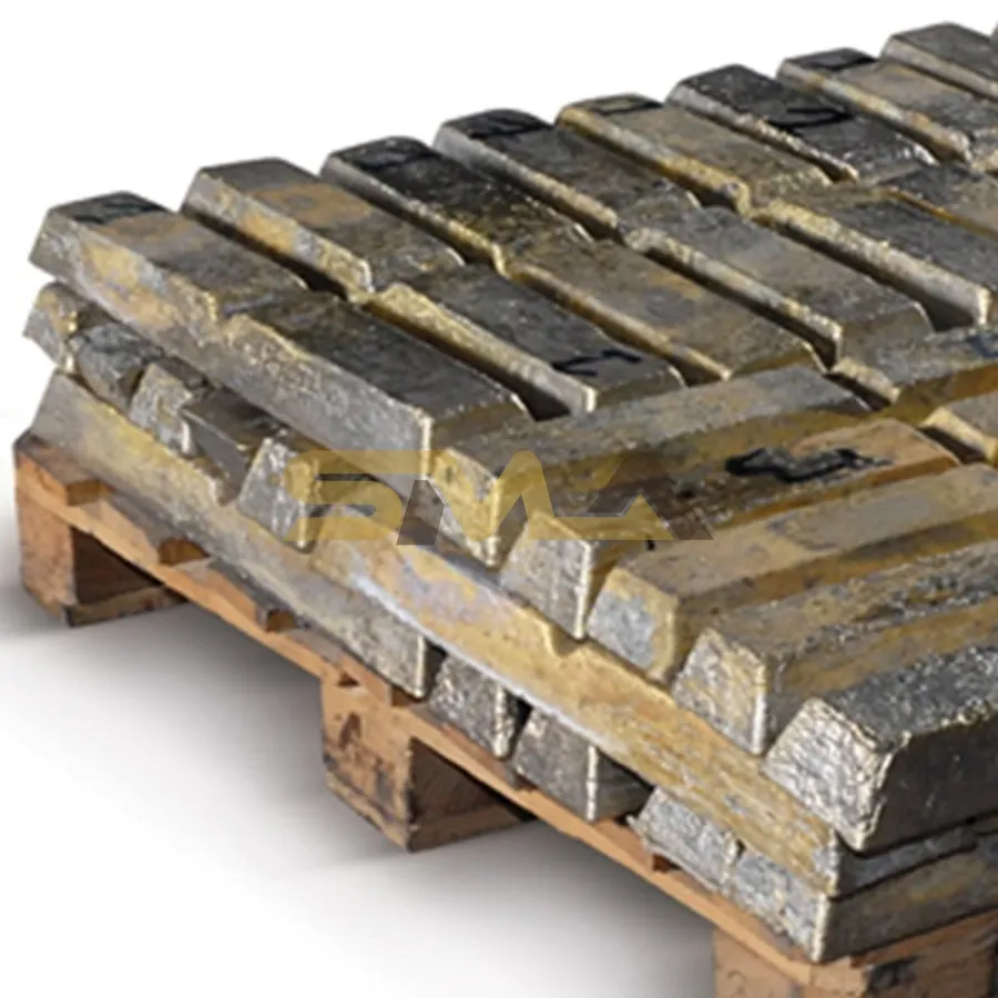 Brass ingots